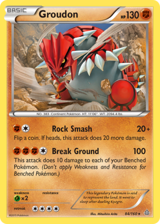 Groudon 84 / 160
