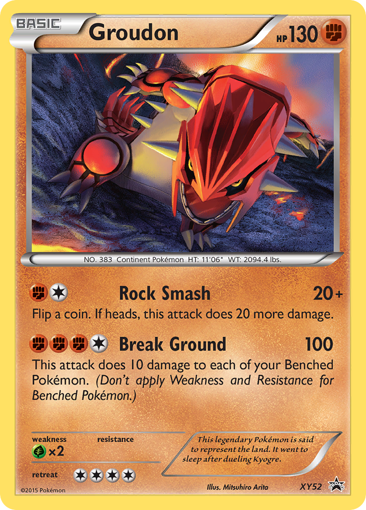 Groudon XY52 / 211