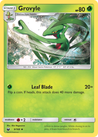 Grovyle 9 / 168