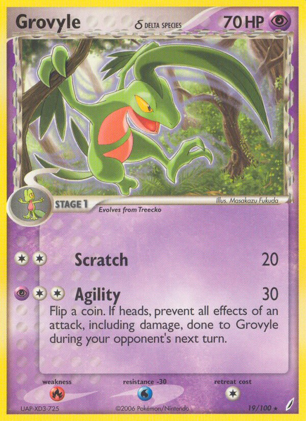 Grovyle δ 19 / 100