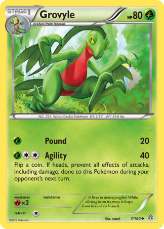 Grovyle 7 / 160