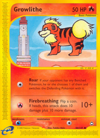 Growlithe 80 / 147