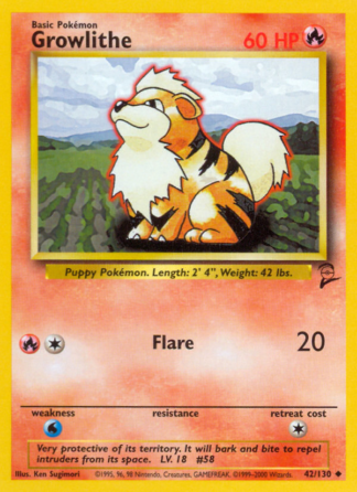 Growlithe 42 / 130