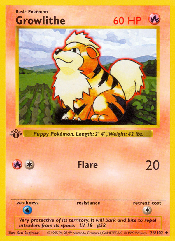 Growlithe 28 / 102