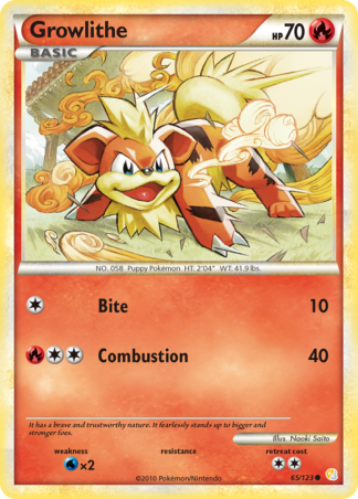 Growlithe 65 / 123