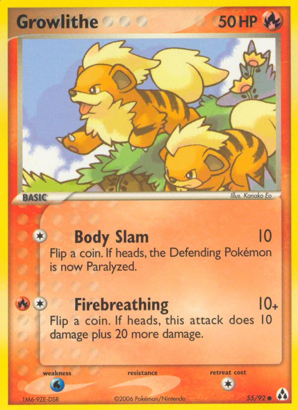 Growlithe 55 / 92