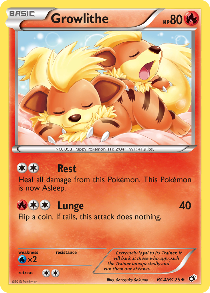 Growlithe RC4 / 113
