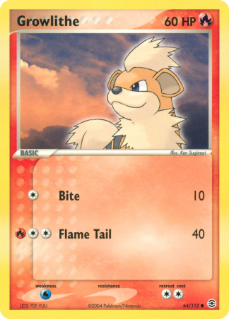Growlithe 64 / 112
