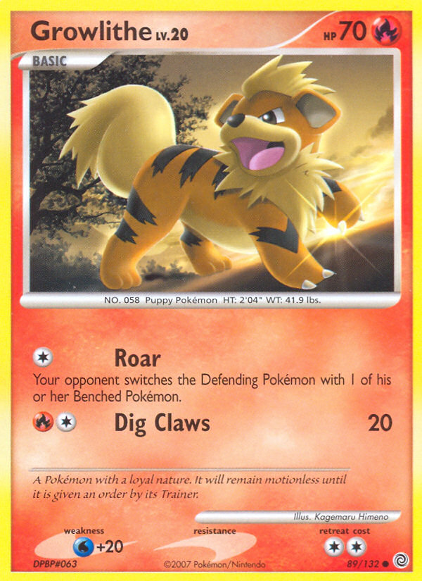 Growlithe 89 / 132