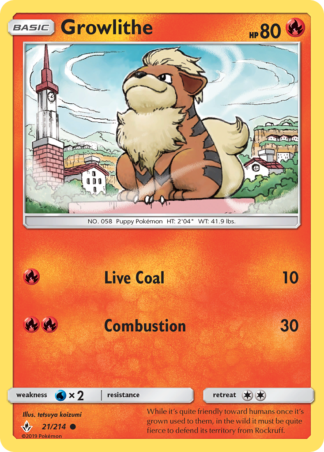 Growlithe 21 / 214