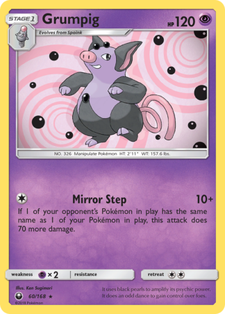 Grumpig 60 / 168