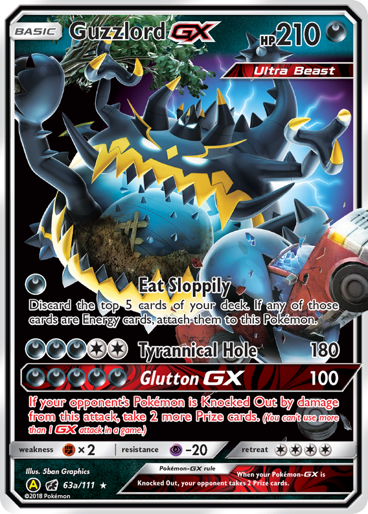 Guzzlord-GX 63a / 111