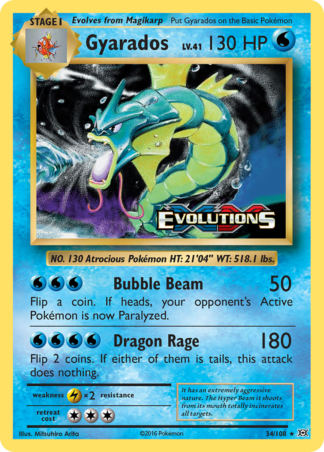 Gyarados 34 / 108