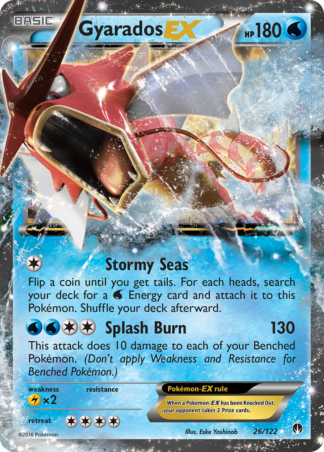 Gyarados-EX 26 / 122