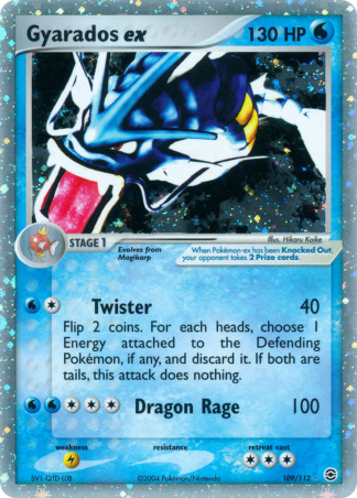 Gyarados ex 109 / 112