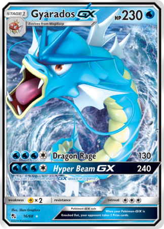 Gyarados-GX 16 / 68