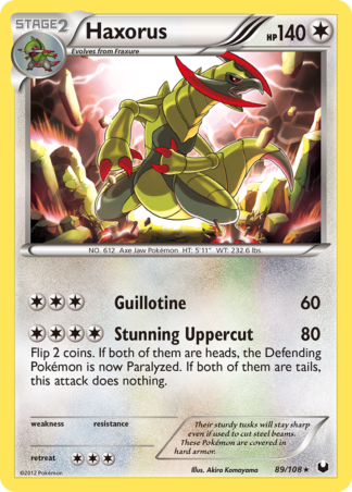 Haxorus 89 / 108
