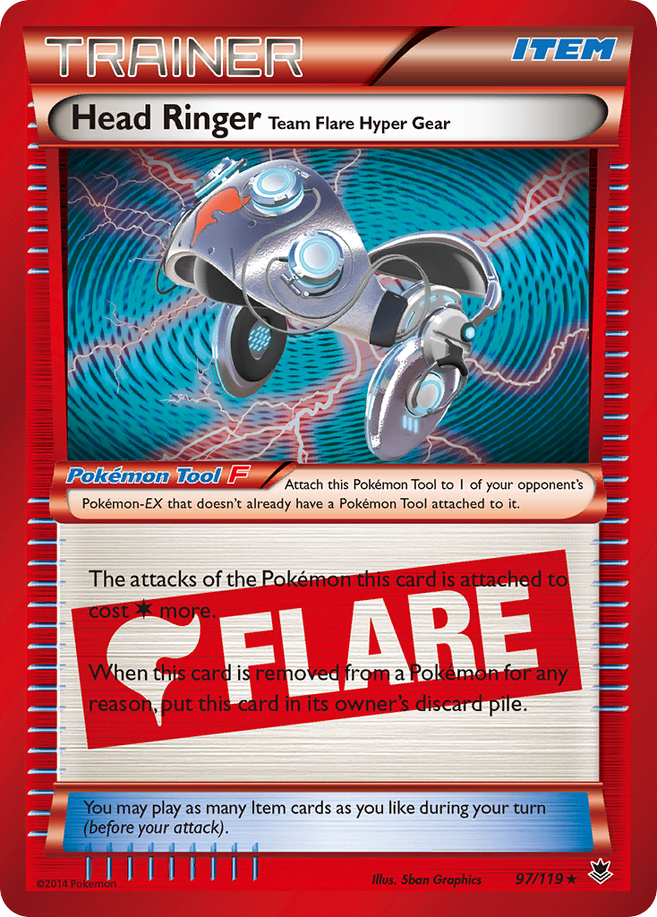 Head Ringer Team Flare Hyper Gear 97 / 119