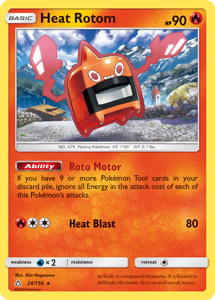 Heat Rotom 24 / 156
