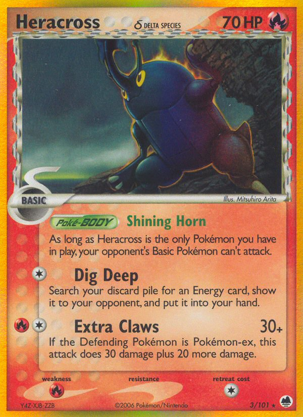 Heracross δ 3 / 101