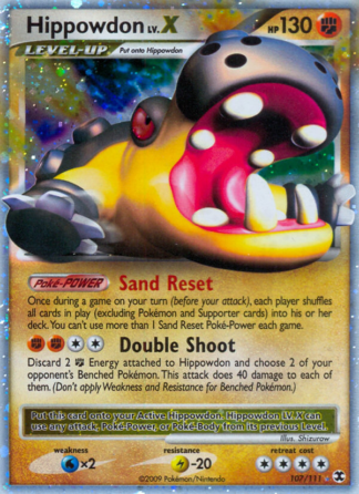 Hippowdon LV.X 107 / 111