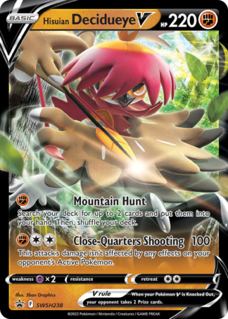 Hisuian Decidueye V SWSH238 / 307