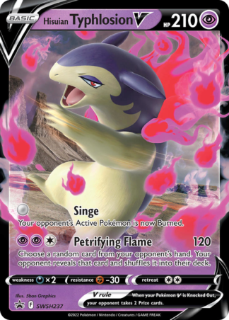 Hisuian Typhlosion V SWSH237 / 307