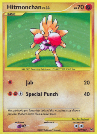 Hitmonchan 129 / 127