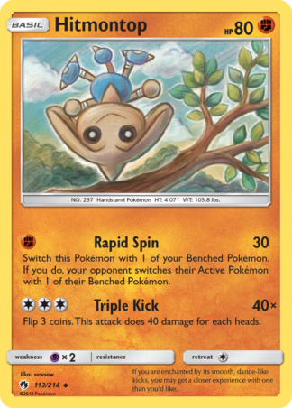 Hitmontop 113 / 214