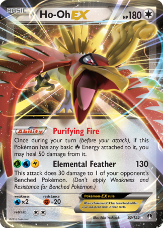 Ho-Oh-EX 92 / 122