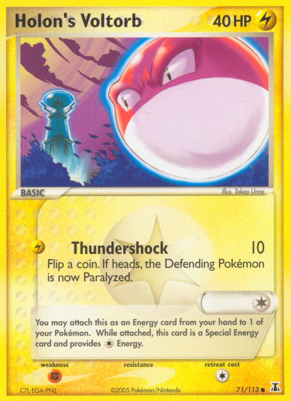 Holon's Voltorb 71 / 113