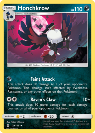 Honchkrow 79 / 145