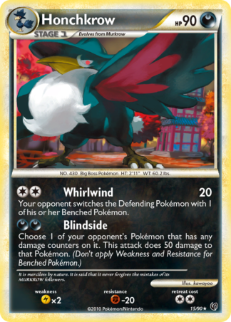 Honchkrow 15 / 90