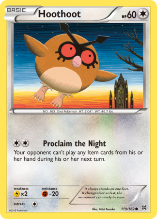 Hoothoot 119 / 162