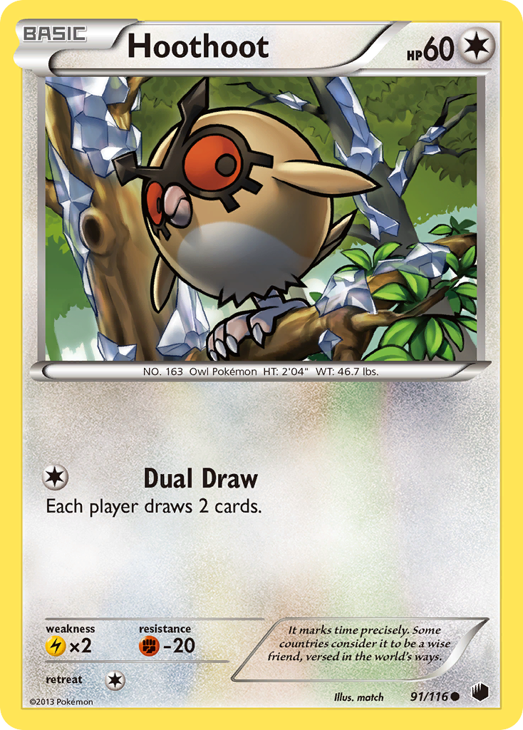 Hoothoot 91 / 116