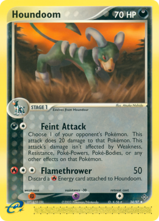 Houndoom 34 / 97