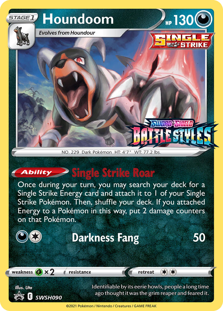 Houndoom SWSH090 / 307