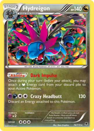 Hydreigon 74 / 119