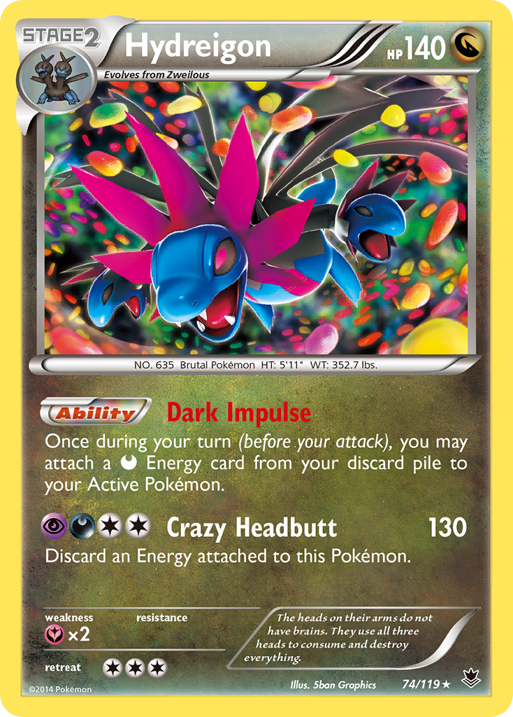 Hydreigon 74 / 119