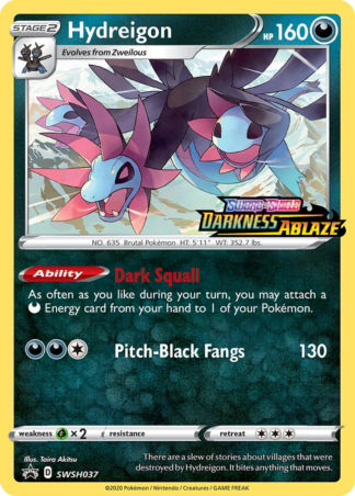 Hydreigon SWSH037 / 307