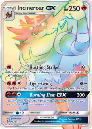 Incineroar-GX 147 / 145
