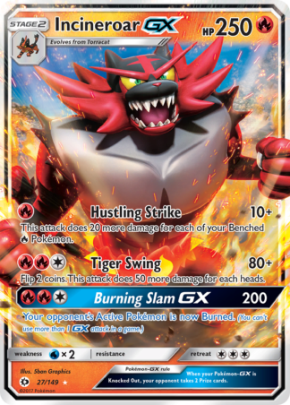 Incineroar-GX 27 / 149