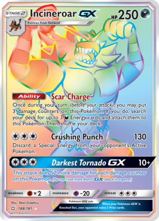 Incineroar-GX 188 / 181