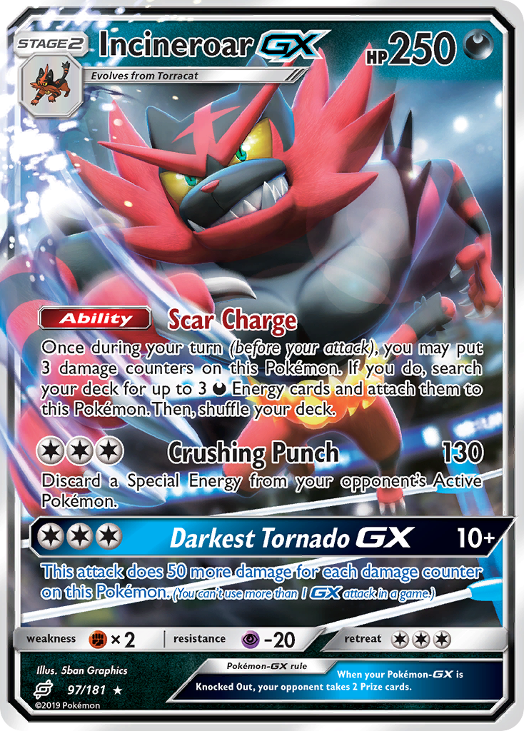 Incineroar-GX 97 / 181