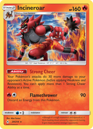 Incineroar 29 / 214