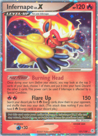 Infernape LV.X 121 / 130
