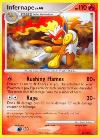 Infernape 31 / 127