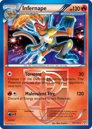 Infernape 17 / 135