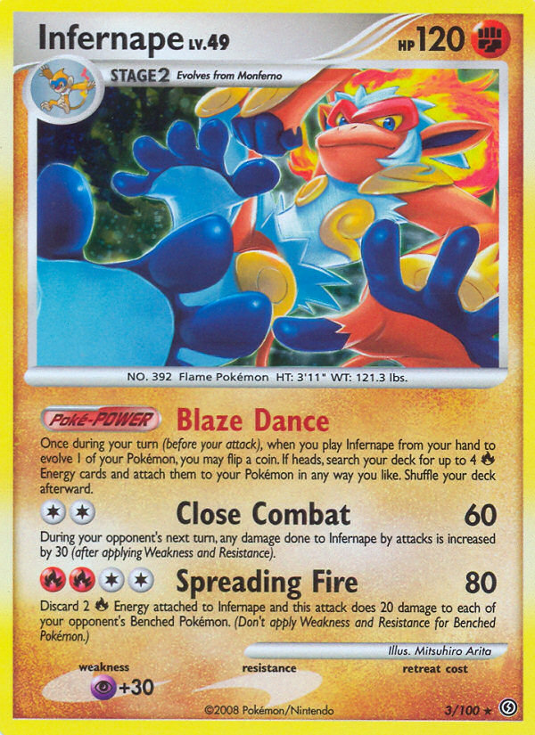 Infernape 3 / 100