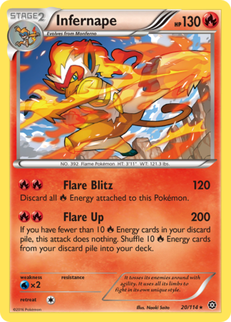 Infernape 20 / 114